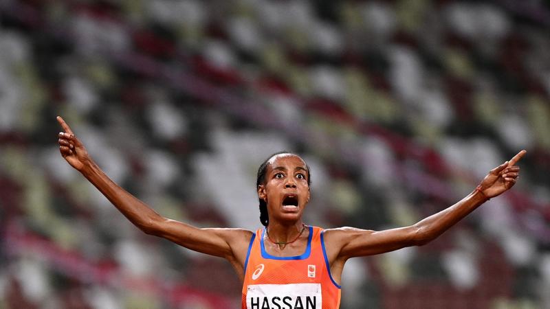 Hassan wins Olympic 5,000m in first step in tr | beIN SPORTS