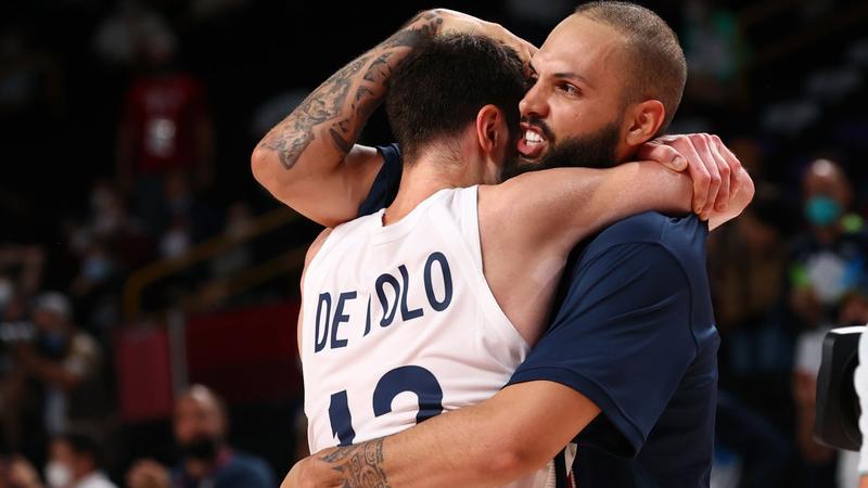 France to face United States in Olympic men's basketball final