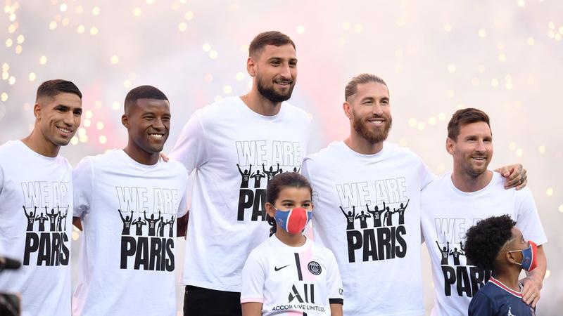 PSG unveil Messi, Ramos, Donnarumma, Hakimi and Wijnaldum in Paris