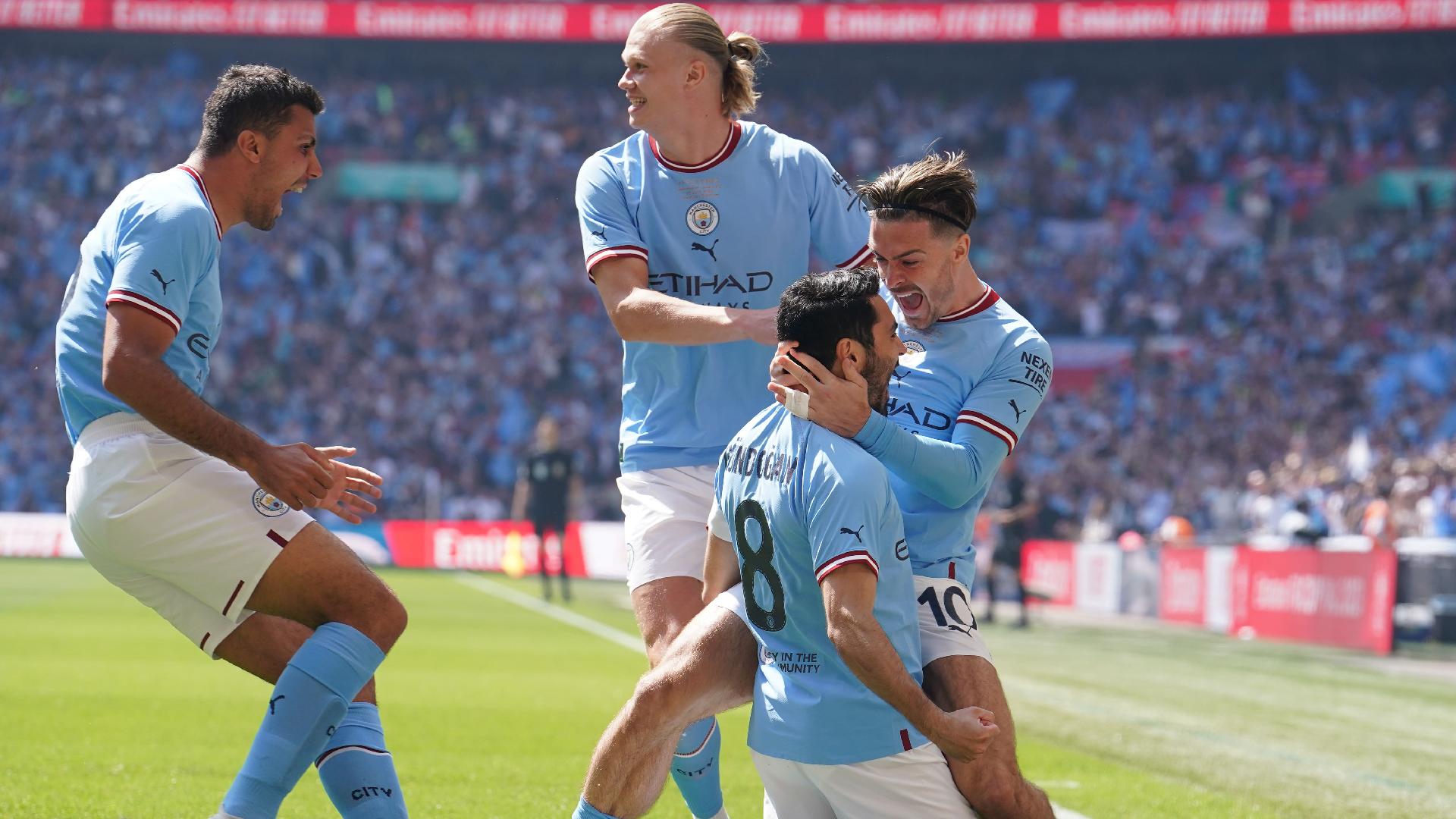 Ilkay Gundogan makes FA Cup final history with quickfire goal inside 12 seconds