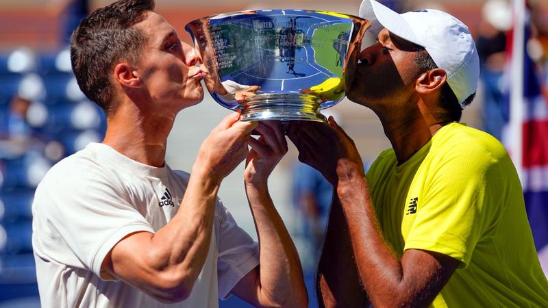 Britain's Salisbury, USA's Ram win US Open men's doubles crown