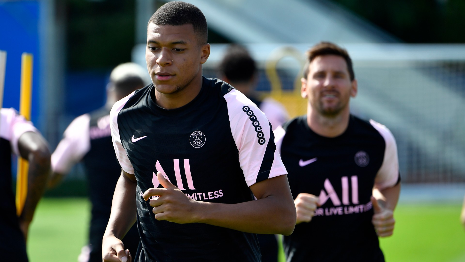 Messi, Neymar and Mbappe prepare to play together for the first time