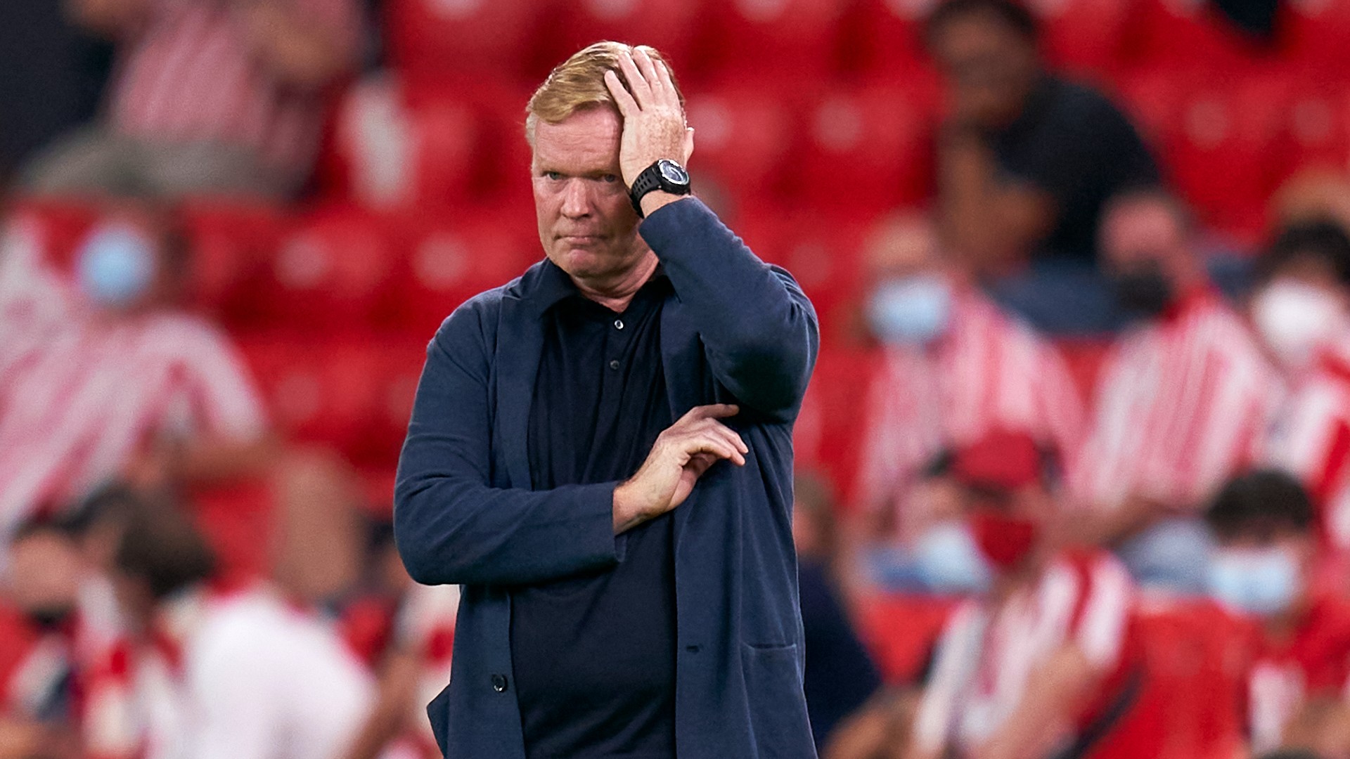 Koeman: "We are unhappy because we want to win our matches"