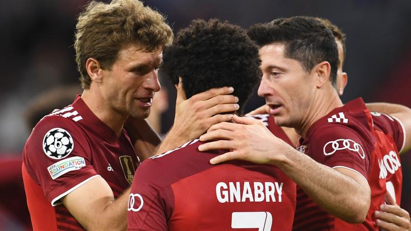 Bayern thrash Dynamo Kyiv with five goals