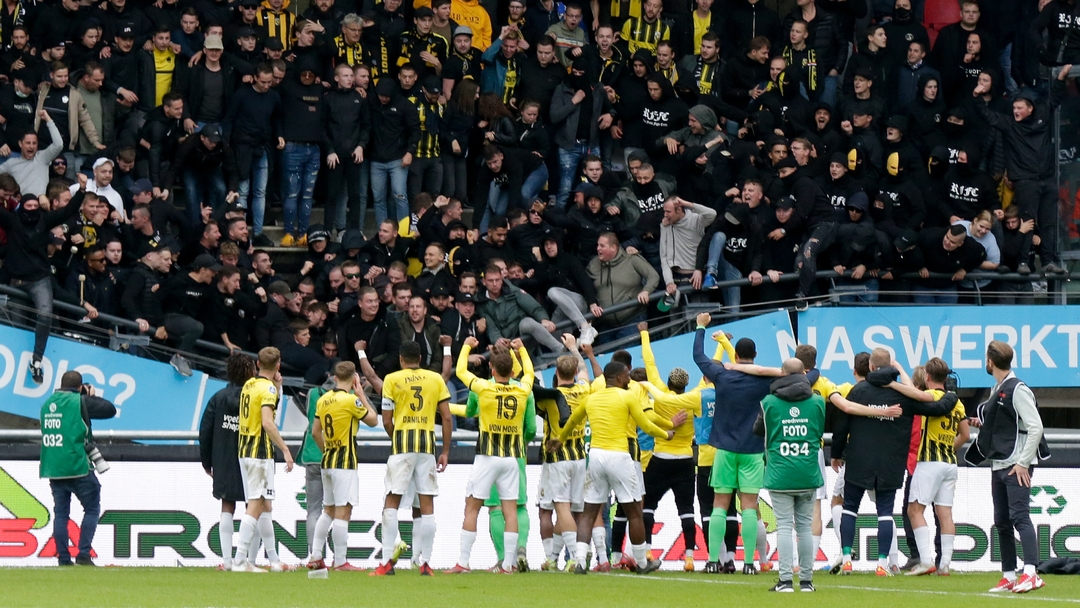 NEC Nijmegen Stand Collapses In Shocking Scene | BeIN SPORTS