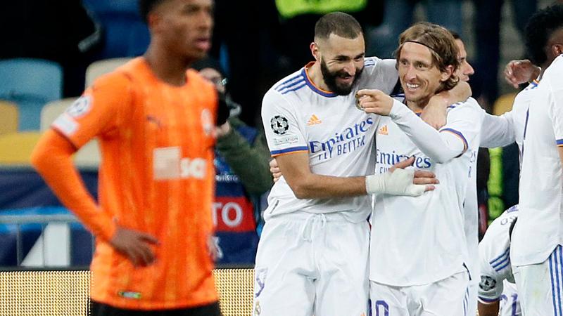 Real Madrid gets key away win against Shakhtar Donetsk
