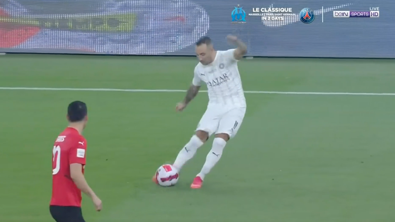 Santi Cazorla with his typical perfect touch at the Amir Cup