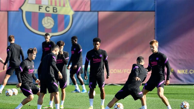 برشلونة يواصل الاستعداد لمواجهة دينامو كييف