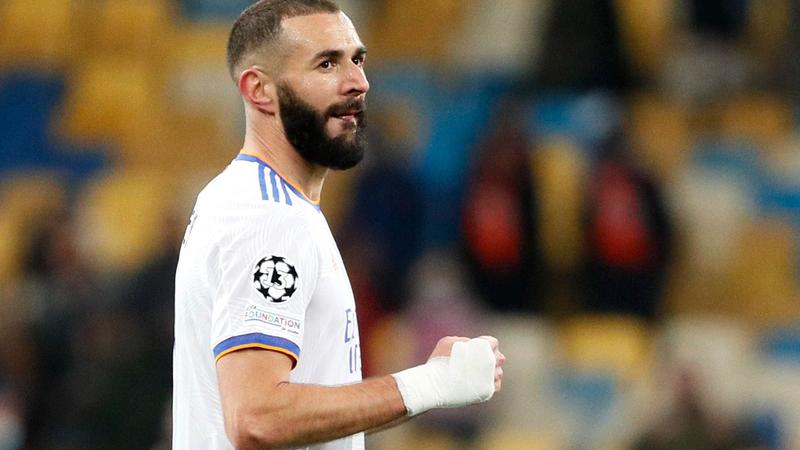 Benzema regresa con el Madrid ante Shakhtar
