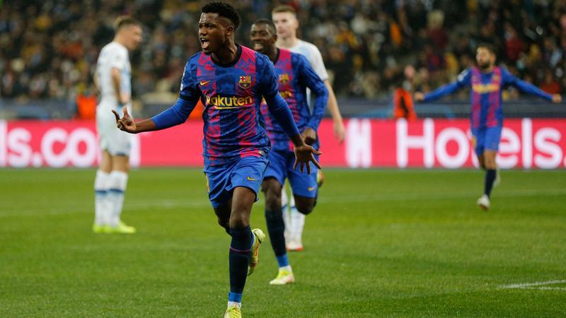 Ligue des Champions : Ansu Fati libère le FC Barcelone !