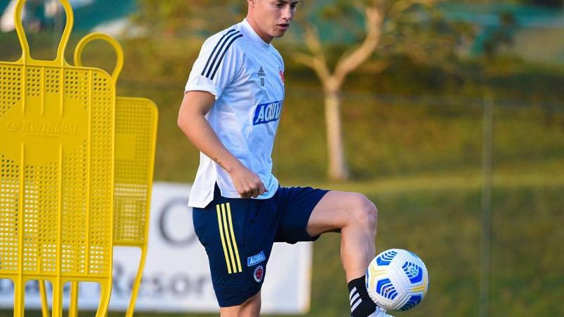 James regresa a la selección Colombia
