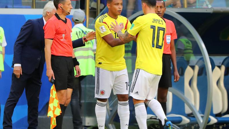 Muriel, sin rencores contra James