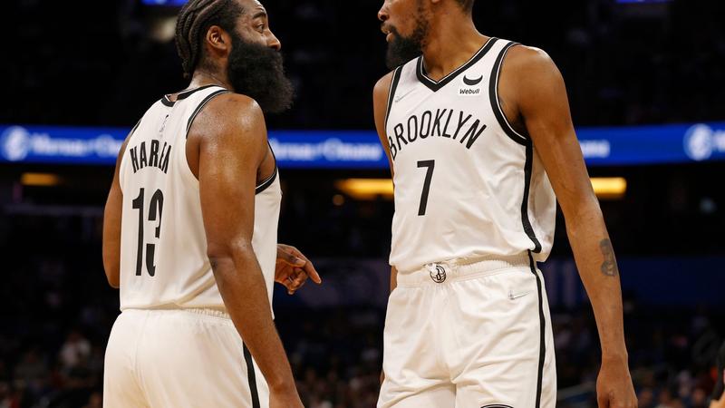 NBA - Les Nets explosent le Magic grâce à James Harden et Kevin Durant