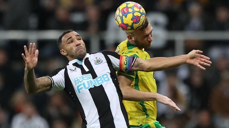 نيوكاسل يتعادل مع ضيفه نوريتش سيتي