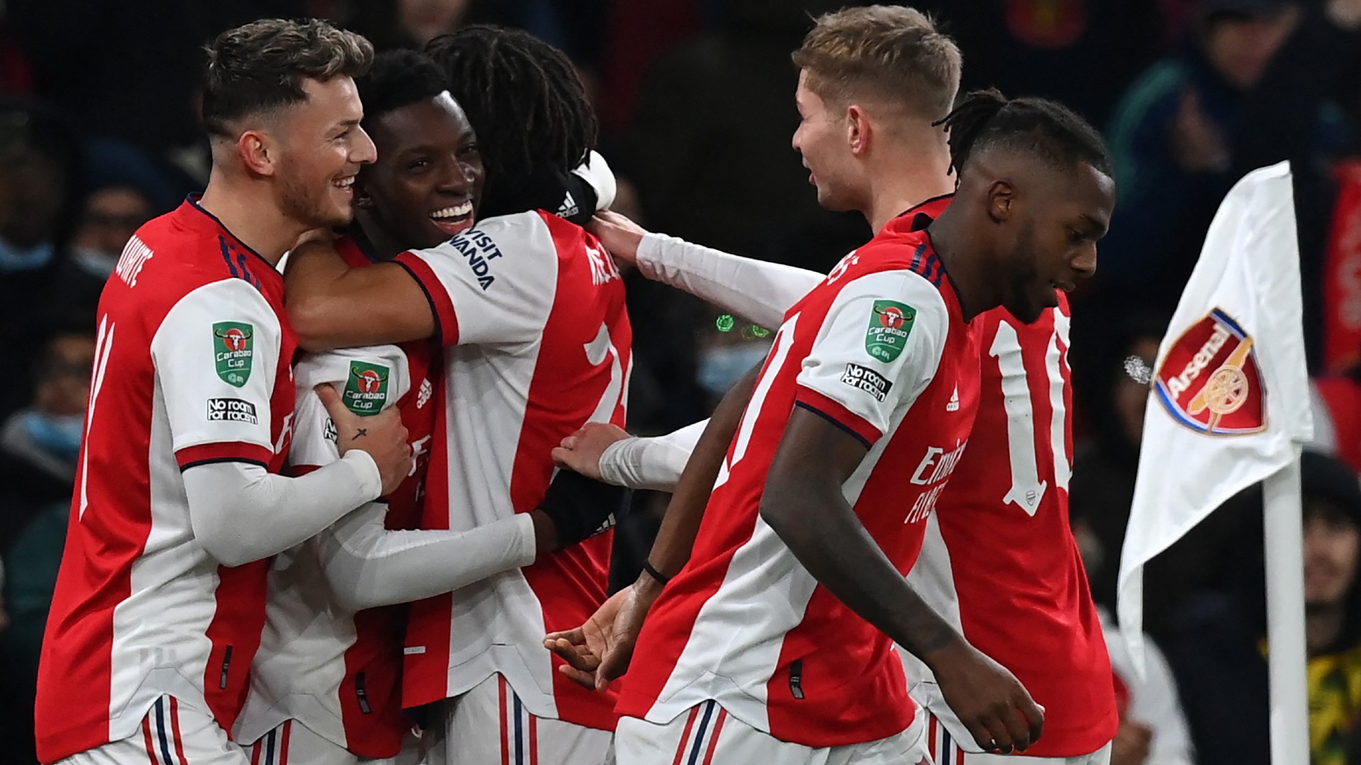 Arsenal 5-1 Sunderland: Hat-trick hero Nketiah sends Gunners through to EFL Cup semi-finals