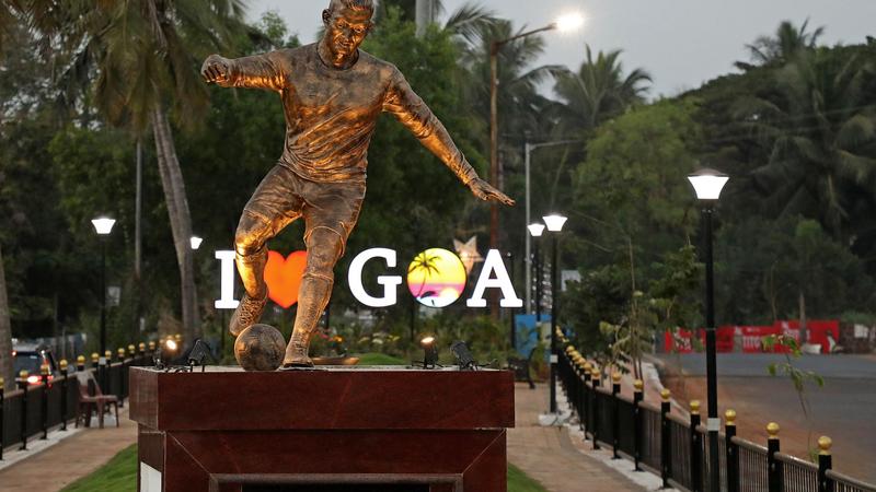 Ronaldo statue kicks up a fuss in India's Goa