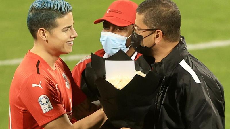 James salvó la vida de un rival en Qatar