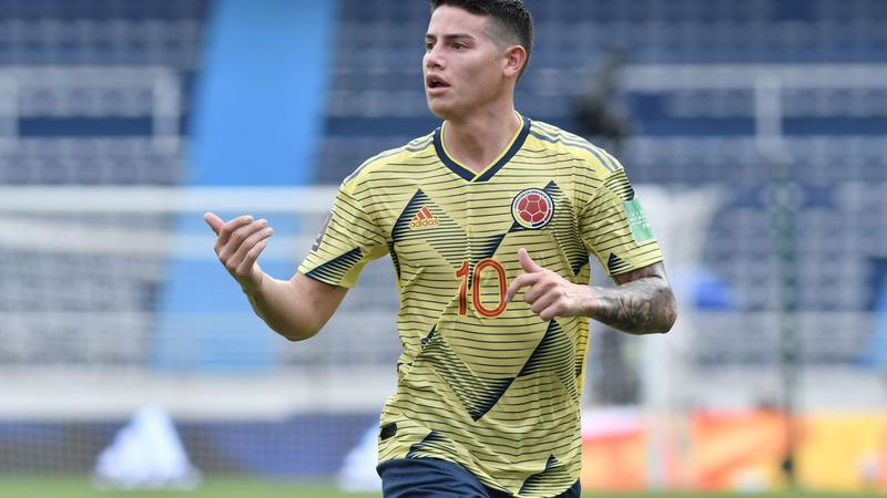 James lidera convocatoria de Colombia para Eliminatorias
