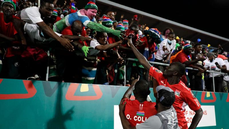Report: Tournament debutants Gambia stun Tunisia