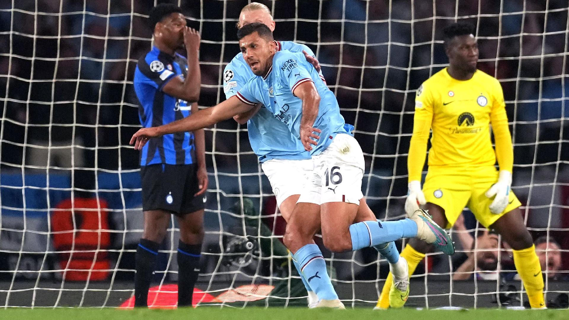 Man City win 2023 Champions League final after Rodri scores goal