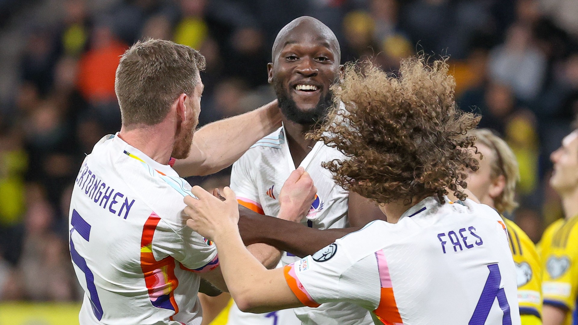 Lukaku delighted to 'show the outside world what I can do' with Belgium hat-trick