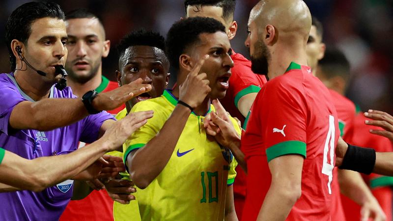 Amical : Rodrygo dézingue l’arbitre de la rencontre Maroc - Brésil
