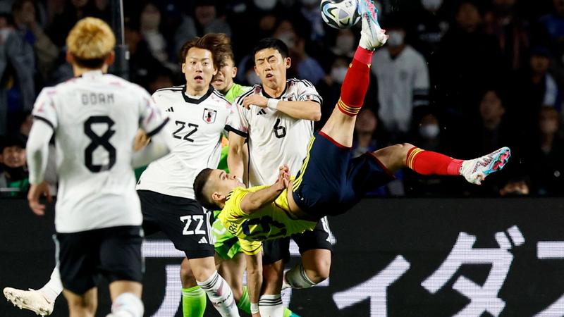 Japan 1 Colombia 2 - Report