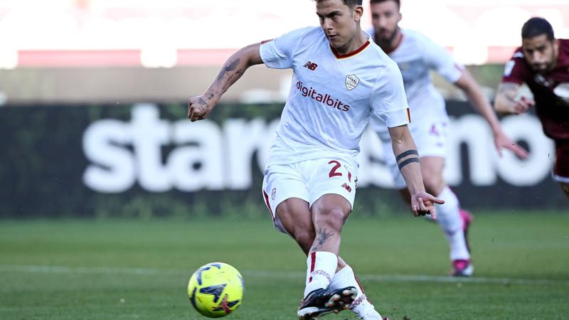 Serie A : Une petite Roma bat le Torino grâce à Dybala