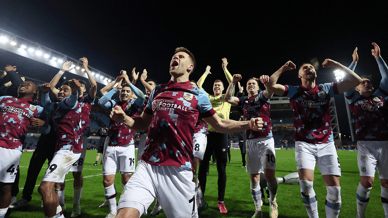 Burnley win Championship title by beating rivals Blackburn