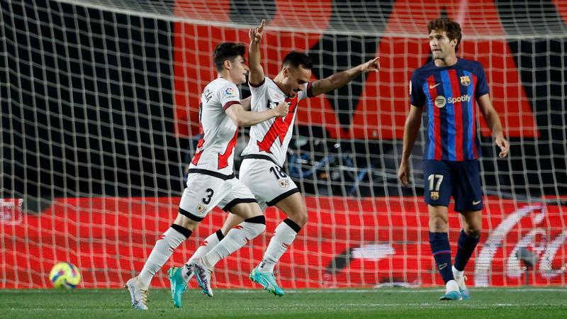 Rayo earn deserved win over Liga leaders Barca
