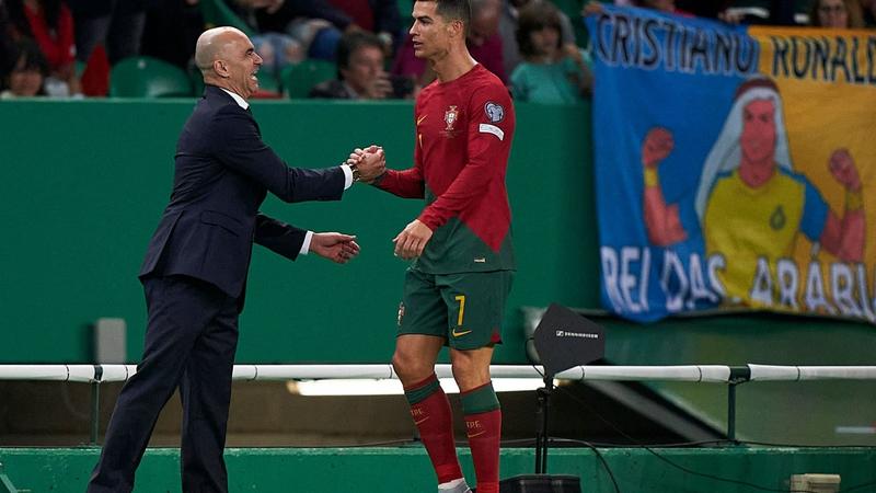 Roberto Martínez dice que Cristiano sigue siendo "muy valioso"