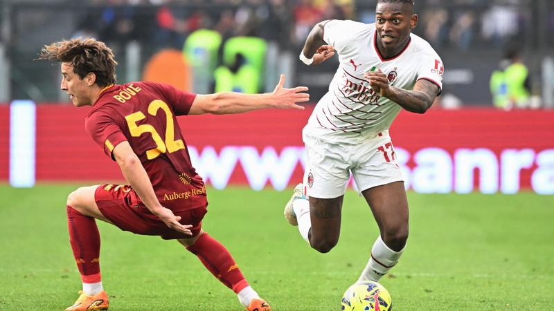 Serie A : Dans un final fou, Milan arrache le nul à Rome