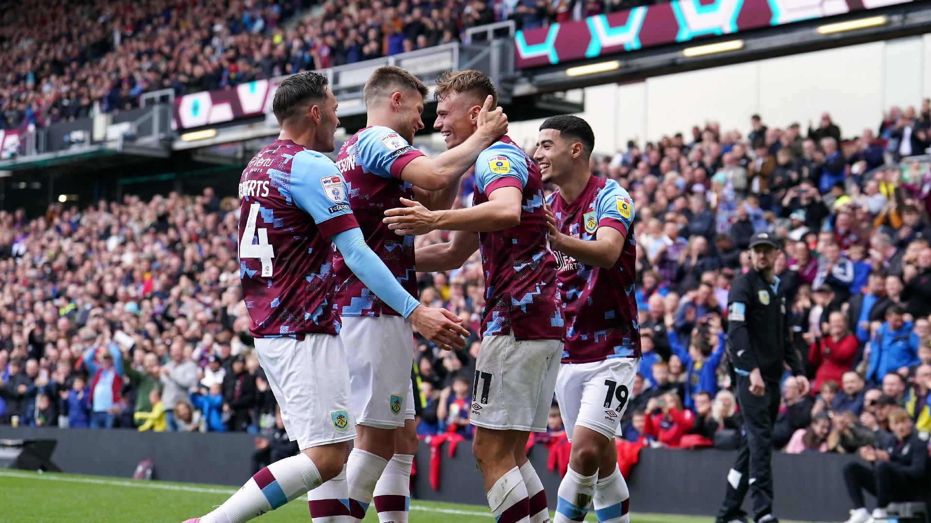 Champion Burnley joins the 100 club