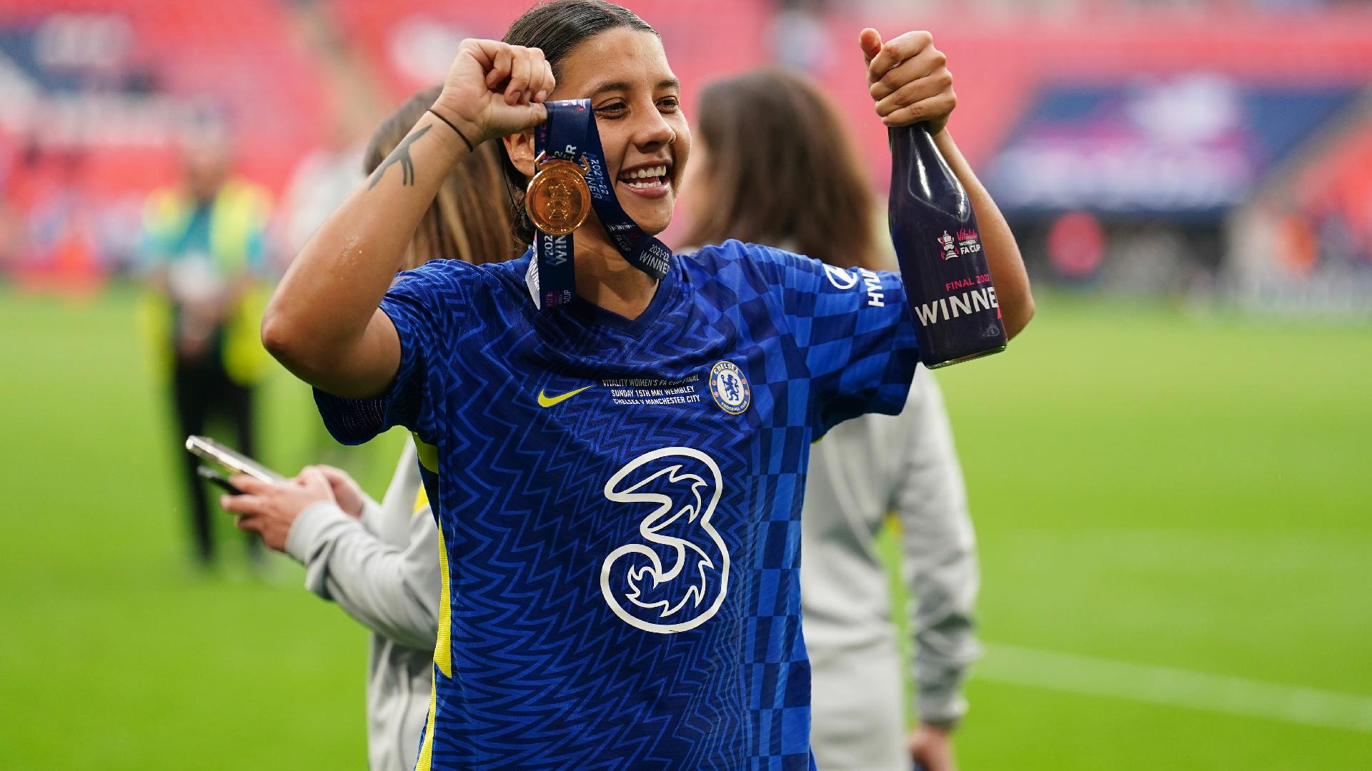 Sam Kerr awarded FWA Women's Footballer of the Year