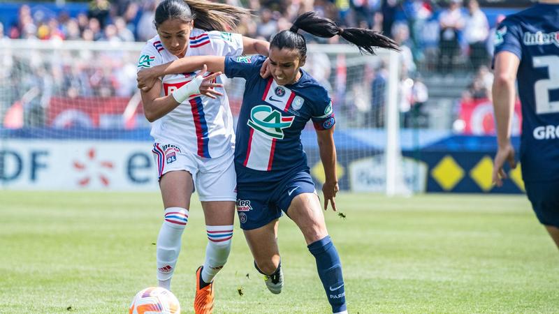 Coupe de France (F): L'Olympique Lyonnais s'offre le titre contre le PSG