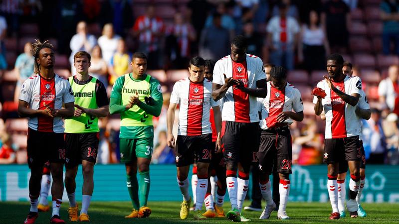 El Southampton desciende tras 11 años seguidos en la Premier
