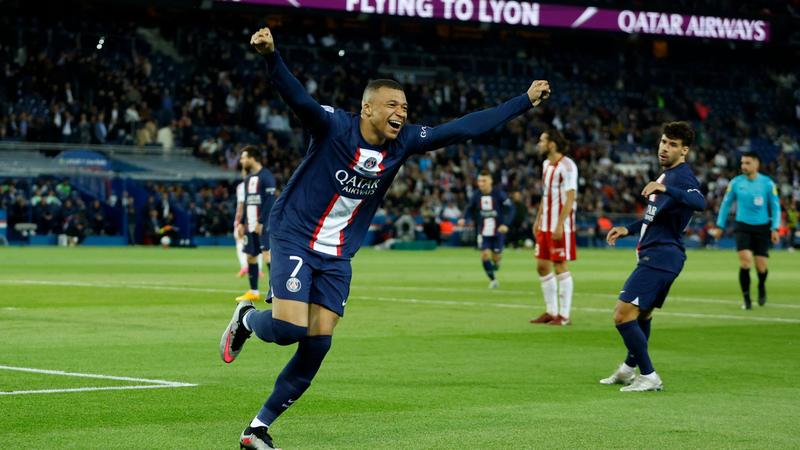 Kylian Mbappé nets a double and PSG crush Ajaccio