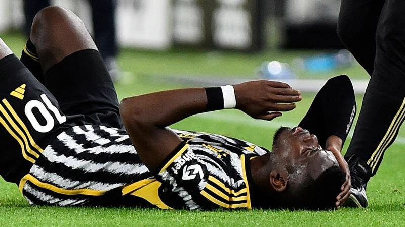 Serie A : Paul Pogba, blessé, sort en larmes...