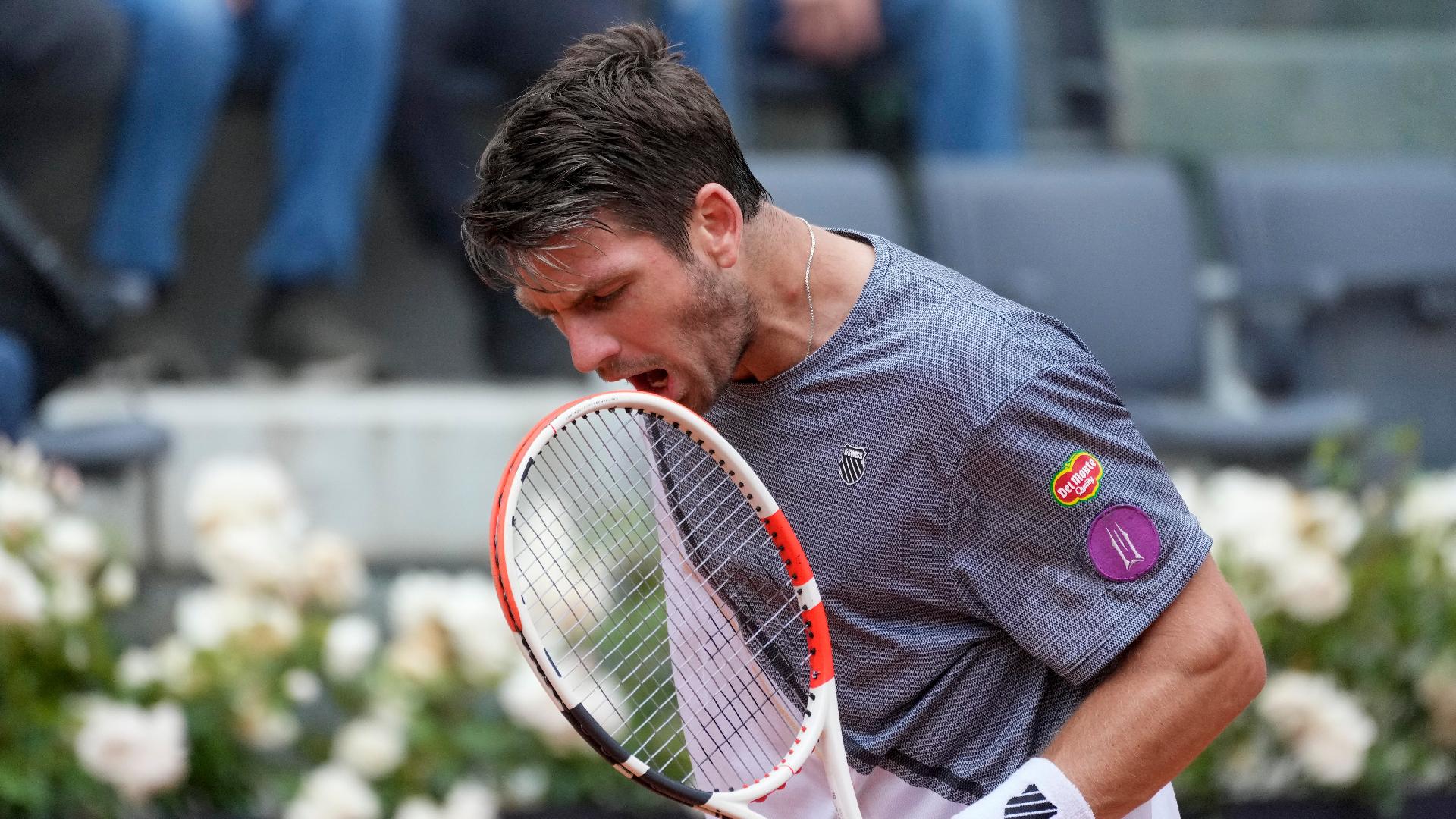 Italian Open 2023: Cameron Norrie hits Novak Djokovic with an