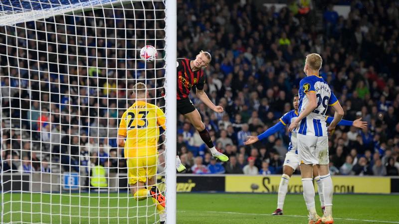 Manchester City empata 1-1 con Brighton