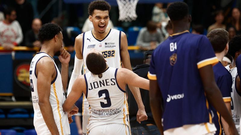 Playoffs Betclic Elite : Boulogne-Levallois s'offre la première manche face à l'ASVEL