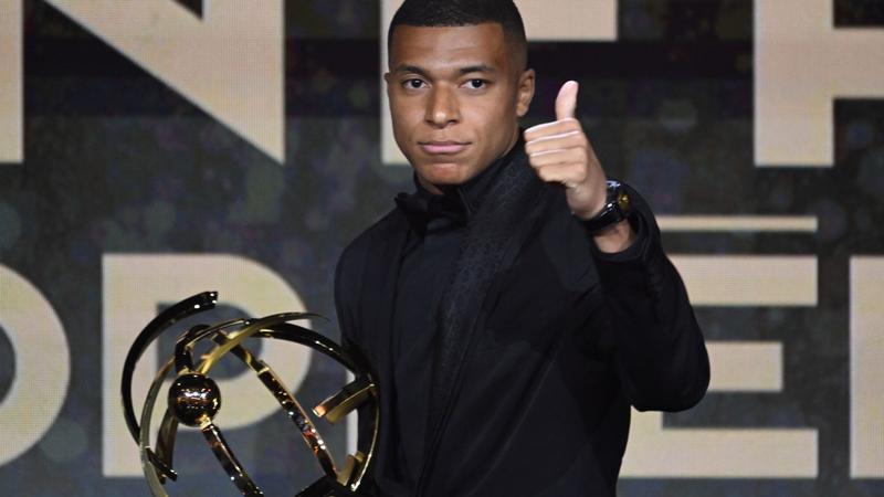 Mbappe named best French player for fourth time in row