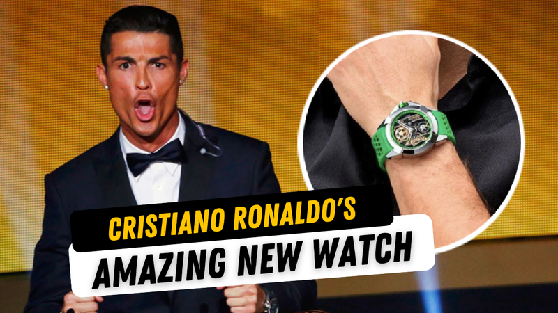 Cristiano Ronaldo's Amazing New Watch