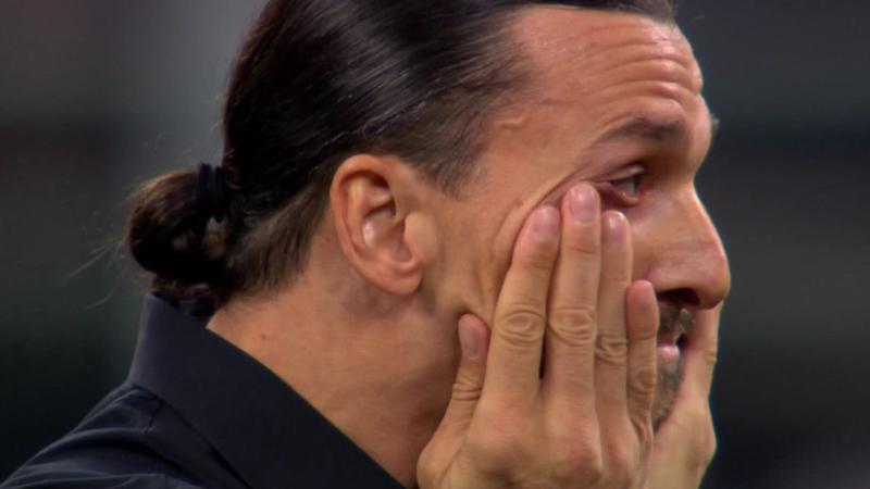 Serie A : Zlatan Ibrahimovic, en pleurs, annonce la fin de sa carrière à San Siro