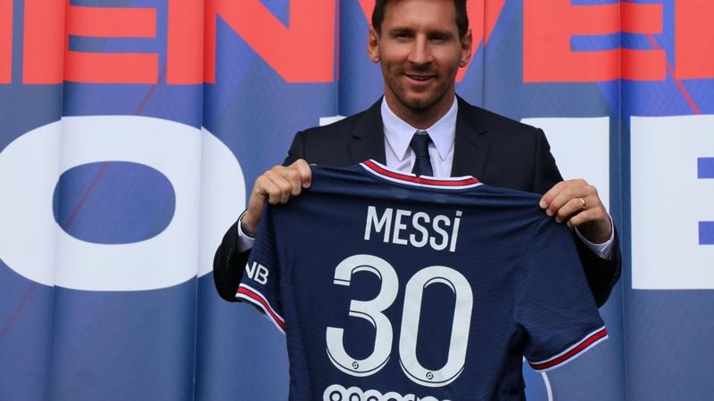 La primera entrevista de Messi con el PSG