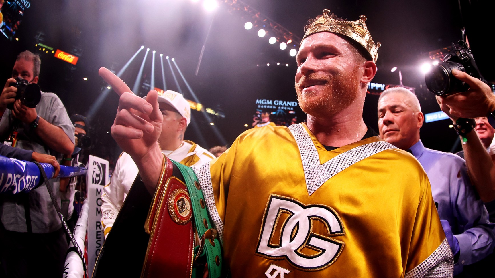All hail the king: Canelo basks in historic achievement as first undisputed super middleweight champion