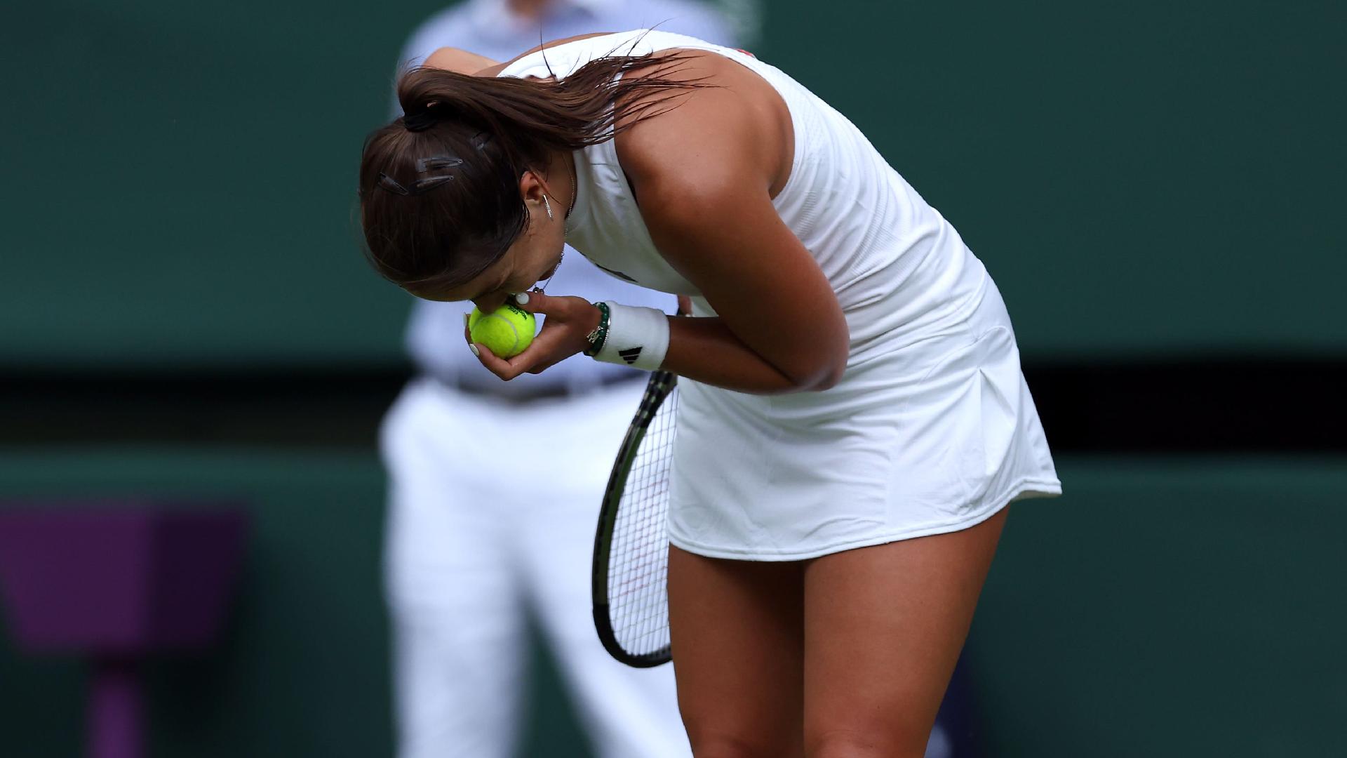 Jodie Burrage Has Centre Court Debut To Forget Against Daria Kasatkina ...