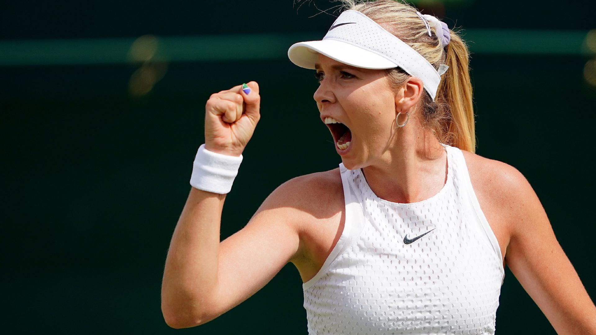 Katie Boulter reaches third round at Wimbledon for the second straight ...