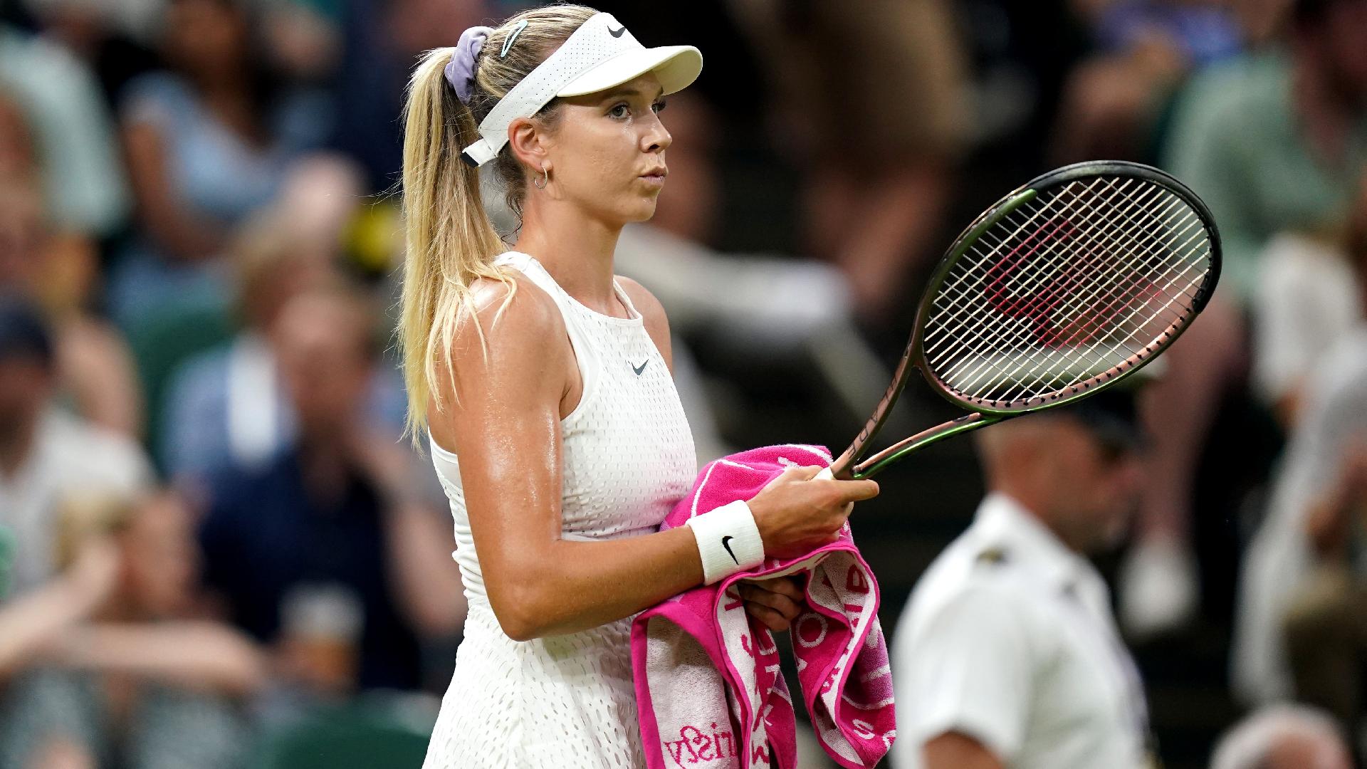 Wimbledon day six: British singles interest ends as Katie Boulter loses ...