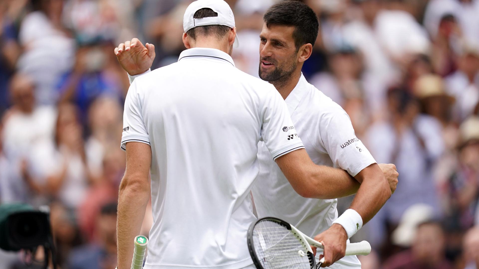 Novak Djokovic breaks the code on Hubert Hurkacz serve to reach last-eight beIN SPORTS